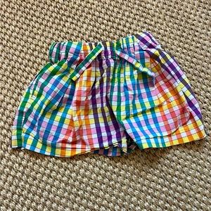 Jcrew crewcuts girls plaid shorts